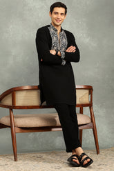 Ikkat Kurta Set