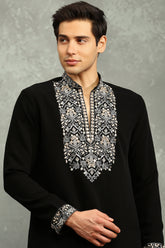 Ikkat Kurta Set