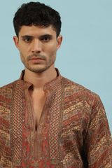 CHARKHA KURTA SET