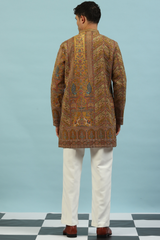 KESARIYA KURTA SET