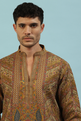 KESARIYA KURTA SET