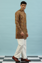 KESARIYA KURTA SET