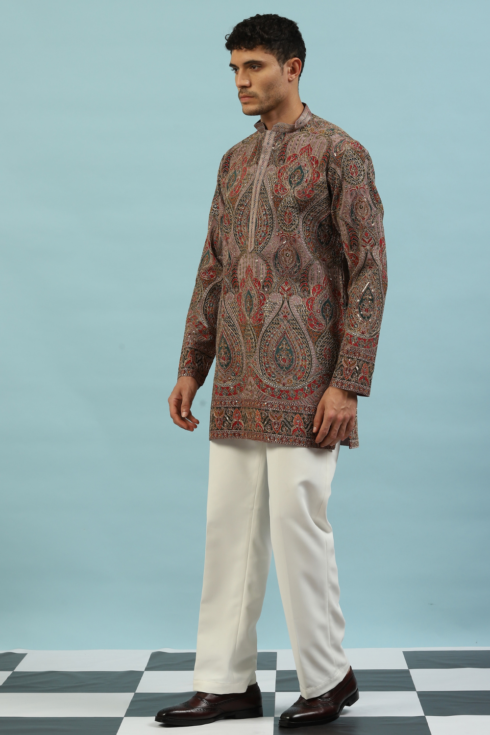 KATHA KURTA SET