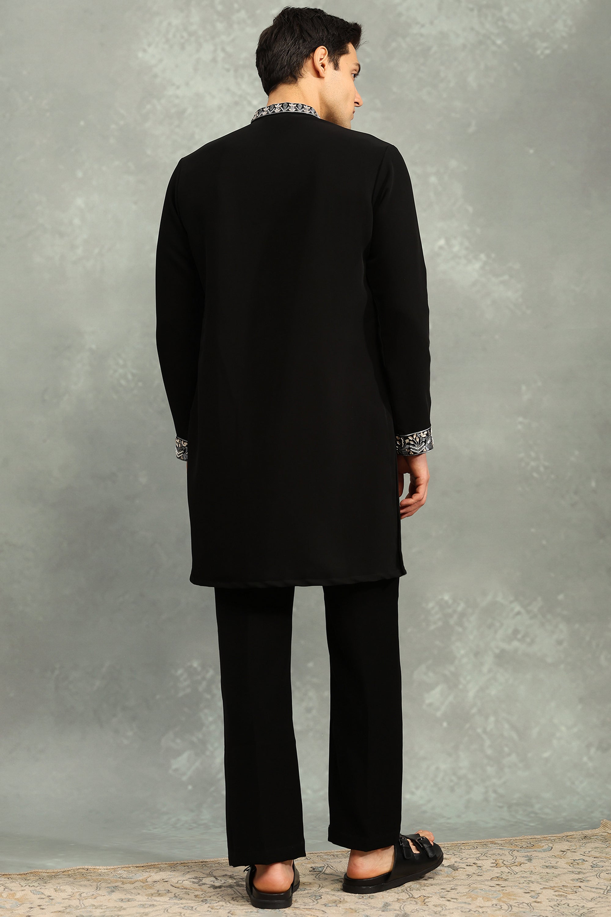 Ikkat Kurta Set