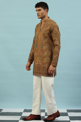 KESARIYA KURTA SET